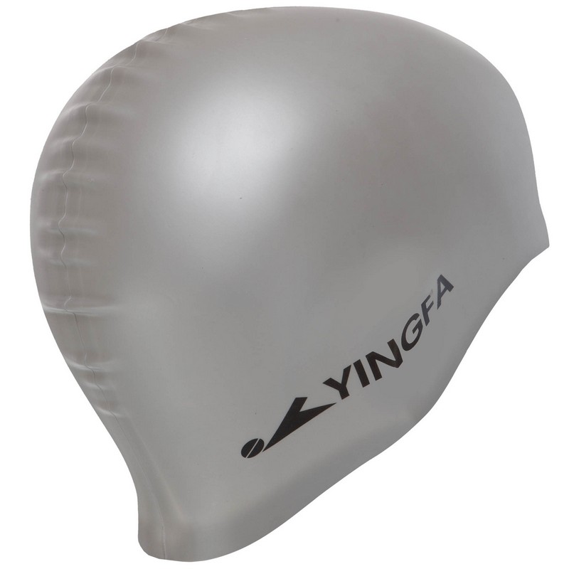 Шапочка для плавання силіконова YINGFA C0067 кольори в асортименті