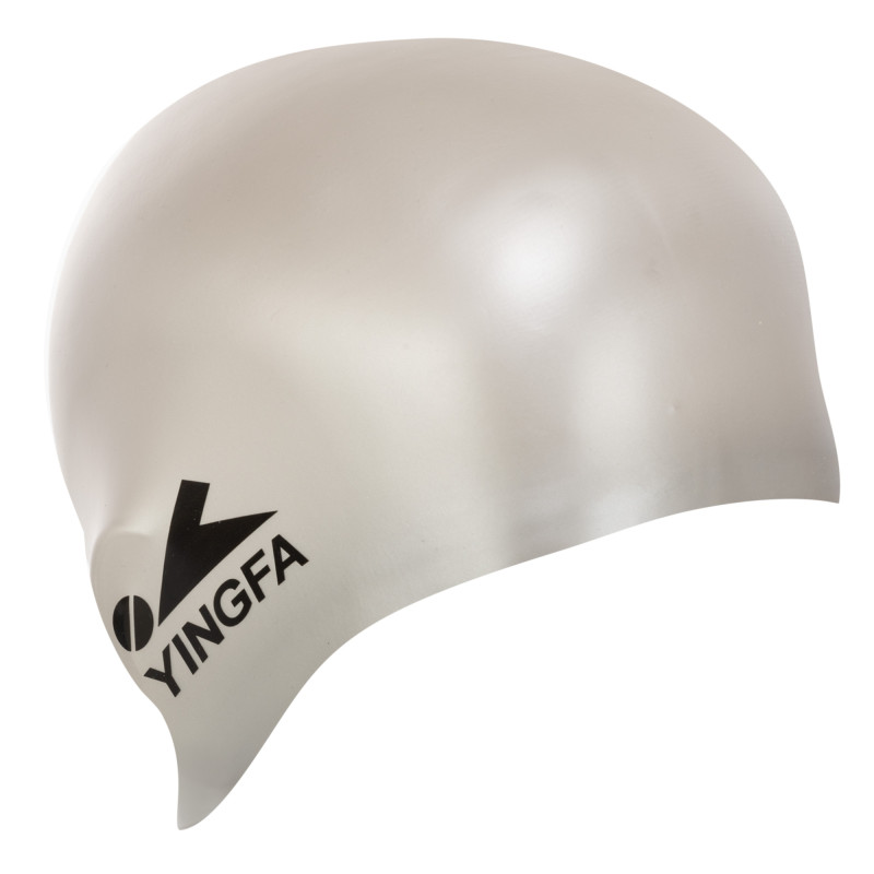 Шапочка для плавання силіконова для дорослих YINGFA ROUND C0072 кольори в асортименті