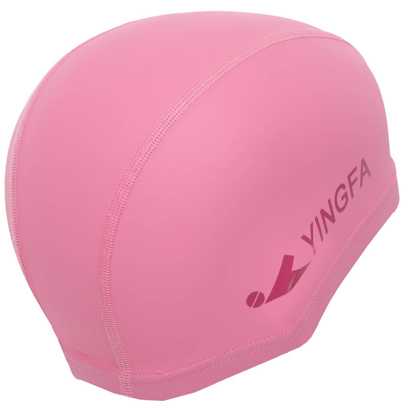 Шапочка для плавання текстильна з покриттям PU YINGFA C0077 кольори в асортименті