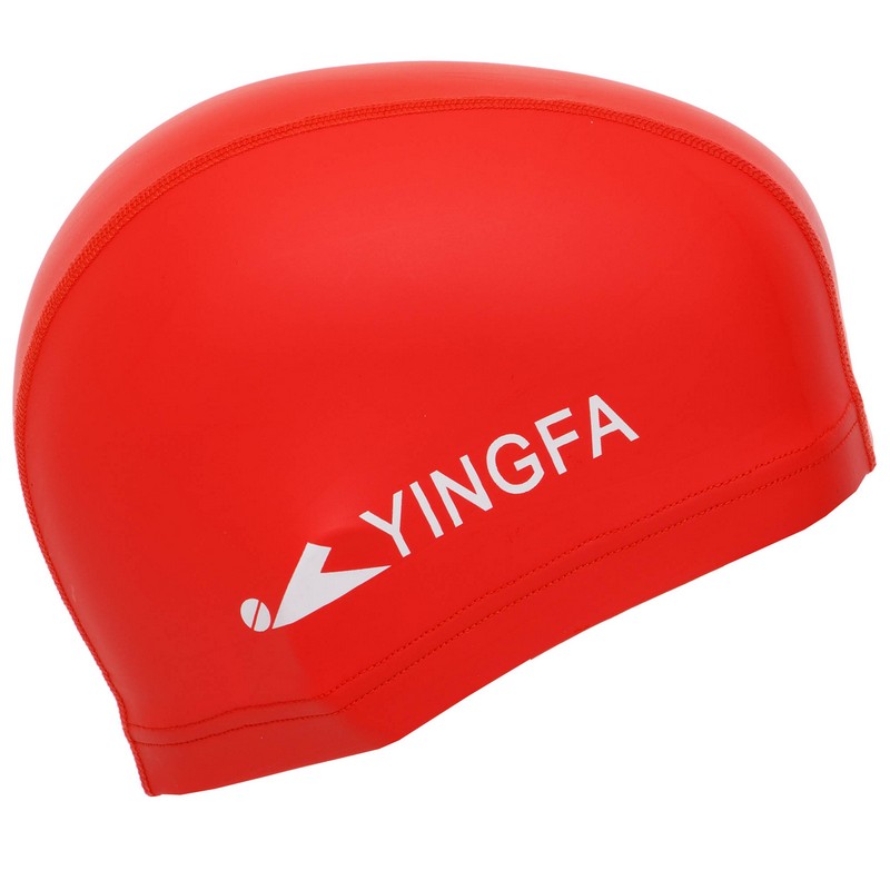 Шапочка для плавання текстильна з покриттям PU YINGFA C0077 кольори в асортименті