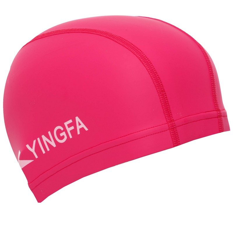 Шапочка для плавання текстильна з покриттям PU YINGFA C0077 кольори в асортименті