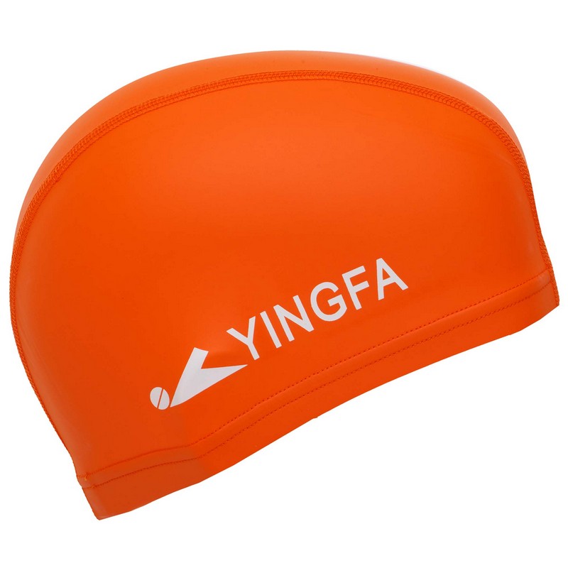 Шапочка для плавання текстильна з покриттям PU YINGFA C0077 кольори в асортименті