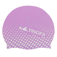 Шапочка для плавання силіконова для дорослих YINGFA C0091 кольори в асортименті
