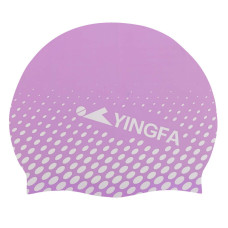 Шапочка для плавання силіконова для дорослих YINGFA C0091 кольори в асортименті