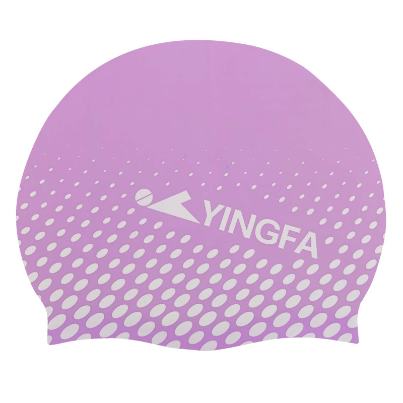 Шапочка для плавання силіконова для дорослих YINGFA C0091 кольори в асортименті