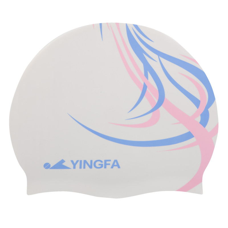 Шапочка для плавання силіконова для дорослих YINGFA C0091 кольори в асортименті