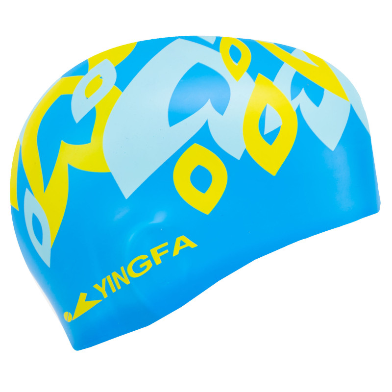 Шапочка для плавання силіконова для дорослих YINGFA C0091 кольори в асортименті