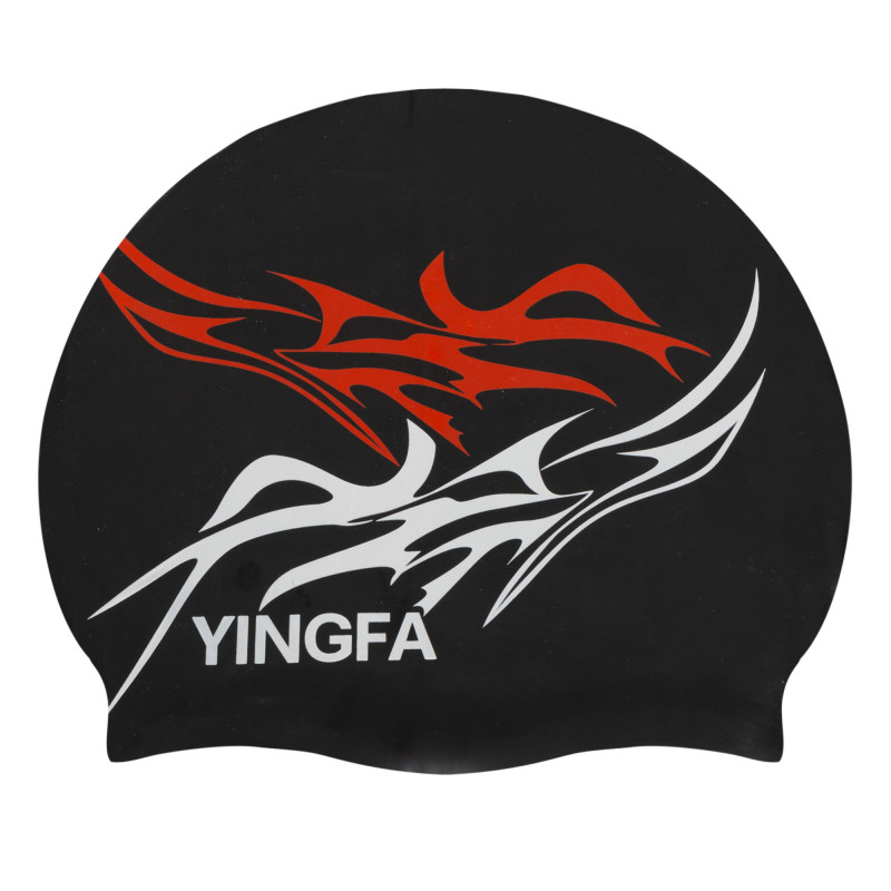 Шапочка для плавання силіконова для дорослих YINGFA C0091 кольори в асортименті