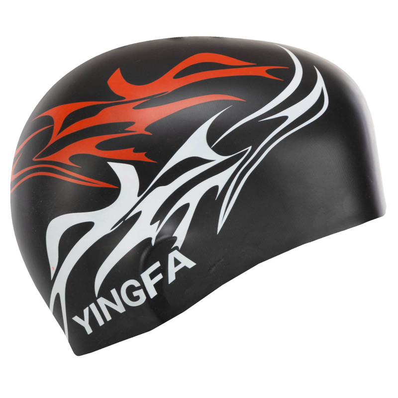 Шапочка для плавання силіконова для дорослих YINGFA C0091 кольори в асортименті