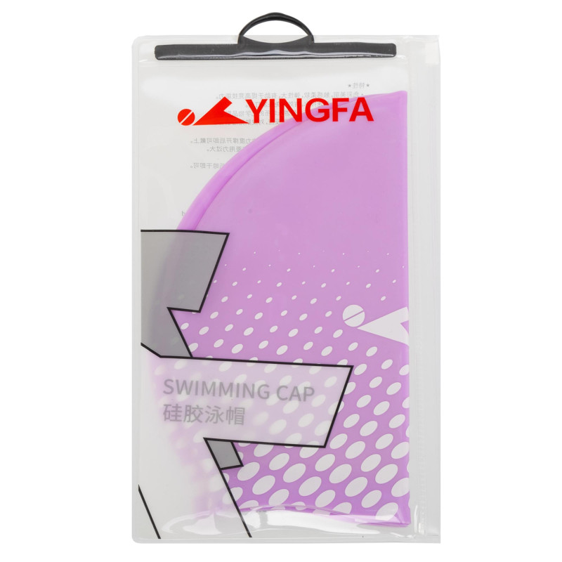 Шапочка для плавання силіконова для дорослих YINGFA C0091 кольори в асортименті