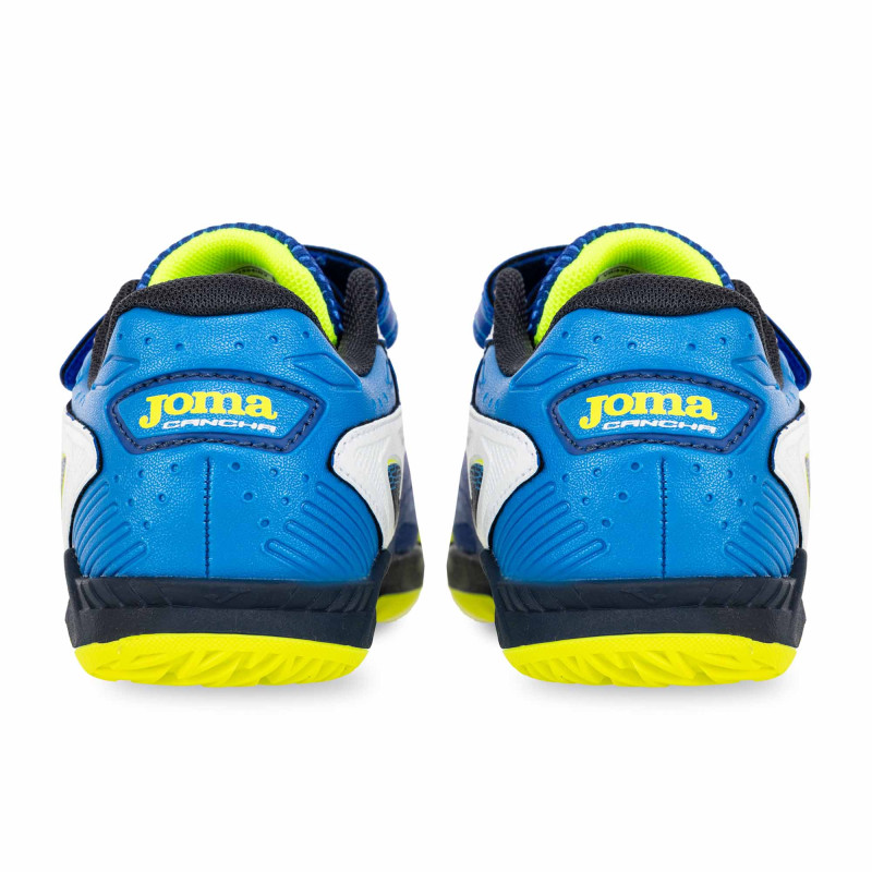 Футзалки взуття для міні-футболу дитяче на липучці Joma CANCHA CAJW2504INV розмір 26-34 синій