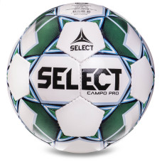 М'яч футбольний SELECT CAMPO-PRO IMS CAMPO-PRO-W №5 білий-зелений