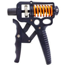 Еспандер кистьовий пружинний з регульованим навантаженням 20-130кг CIMA Grip Ultra CM-W777 1шт чорний