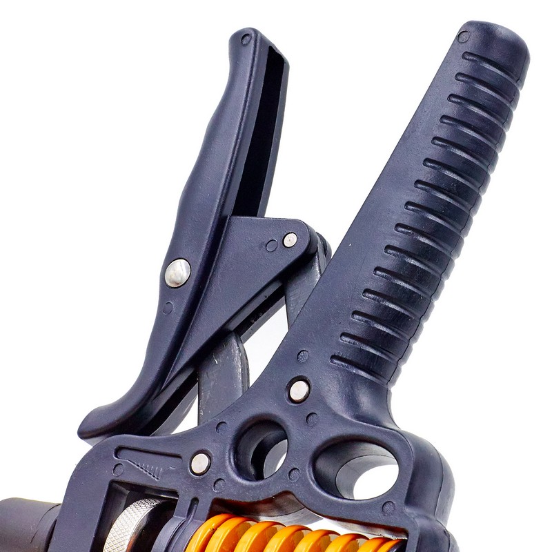 Еспандер кистьовий пружинний з регульованим навантаженням 20-130кг CIMA Grip Ultra CM-W777 1шт чорний