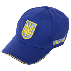 Кепка бейсболка дитяча SP-Sport Україна CO-1928 54-55 синій-жовтий