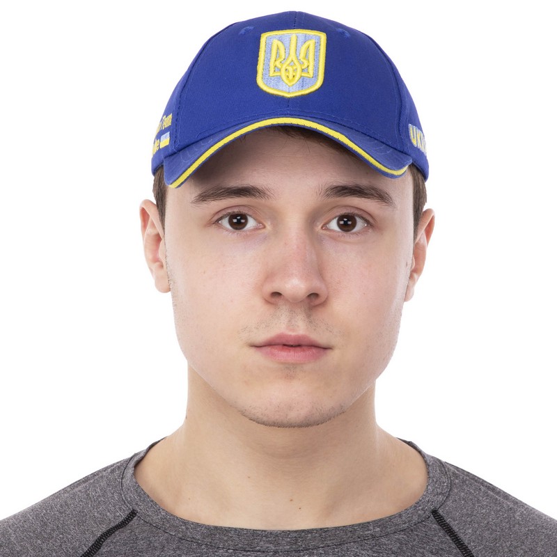Кепка бейсболка дитяча SP-Sport Україна CO-1928 54-55 синій-жовтий