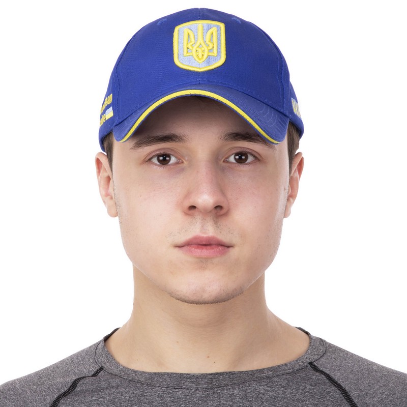 Кепка бейсболка SP-Sport Україна CO-1929 56-58 синій-жовтий