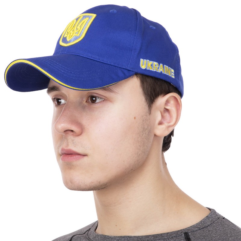 Кепка бейсболка SP-Sport Україна CO-1929 56-58 синій-жовтий