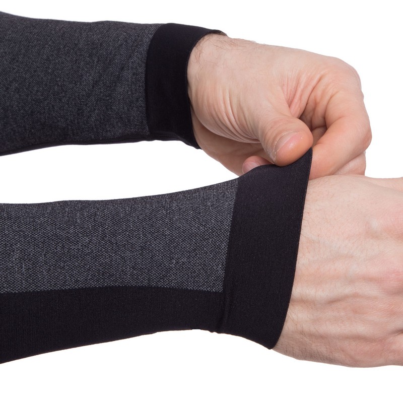 Комплект термобілизни для активного спорту чоловічий Zelart CO-2194-2196 L-XL чорний