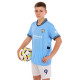 Форма футбольна дитяча із символікою футбольного клубу MANCHESTER CITY HAALAND 9 домашня 2025 SP-Sport CO-4620 20-30 блакитний-білий