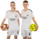 Форма футбольна дитяча із символікою футбольного клубу REAL MADRID MBAPPE 9 домашня 2025 SP-Sport CO-4633 20-30 білий