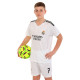 Форма футбольна дитяча із символікою футбольного клубу REAL MADRID VINI JR 7 домашня 2025 SP-Sport CO-4635 20-30 білий