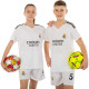 Форма футбольна дитяча із символікою футбольного клубу REAL MADRID BELLINGHAM 5 домашня 2025 SP-Sport CO-4636 20-30 білий