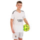 Форма футбольна дитяча із символікою футбольного клубу REAL MADRID BELLINGHAM 5 домашня 2025 SP-Sport CO-4636 20-30 білий