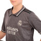 Форма футбольна дитяча із символікою футбольного клубу REAL MADRID VINI JR 7 резервна 2025 SP-Sport CO-4648 20-30 сірий