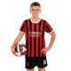 Форма футбольна дитяча із символікою футбольного AC MILAN домашня 2025 SP-Sport CO-4651 20-30 червоний-чорний