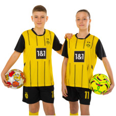 Форма футбольна дитяча із символікою футбольного BORUSSIA DORTMUND домашня 2025 SP-Sport CO-4652 20-30 жовтий-чорний