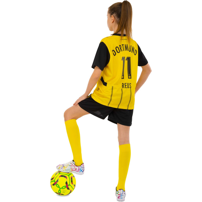 Форма футбольна дитяча із символікою футбольного BORUSSIA DORTMUND домашня 2025 SP-Sport CO-4652 20-30 жовтий-чорний