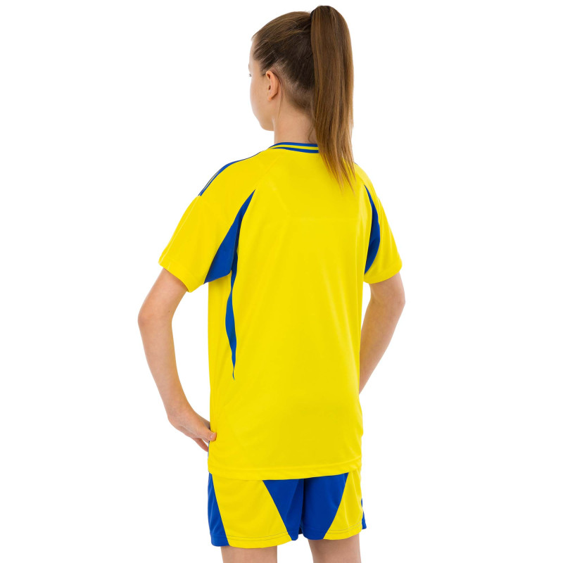 Форма футбольна дитяча із символікою футбольного AL NASSR домашня 2025 SP-Sport CO-4653 20-30 жовтий-синій