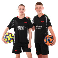 Форма футбольна дитяча із символікою футбольного клубу ARSENAL гостьова 2025 SP-Sport CO-4697 20-28 чорний