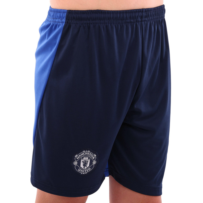 Форма футбольна дитяча із символікою футбольного клубу MANCHESTER UNITED гостьова 2025 SP-Sport CO-4731 20-28 синій