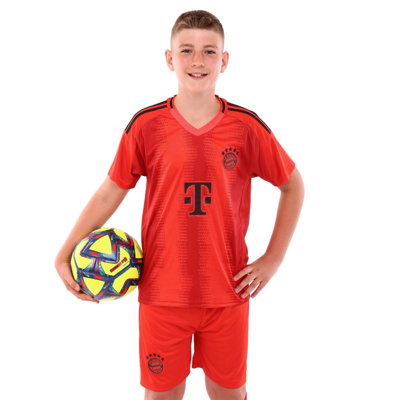 Форма футбольна дитяча із символікою футбольного клубу BAYERN MUNCHEN домашня 2025 SP-Sport CO-4732 20-28 червоний