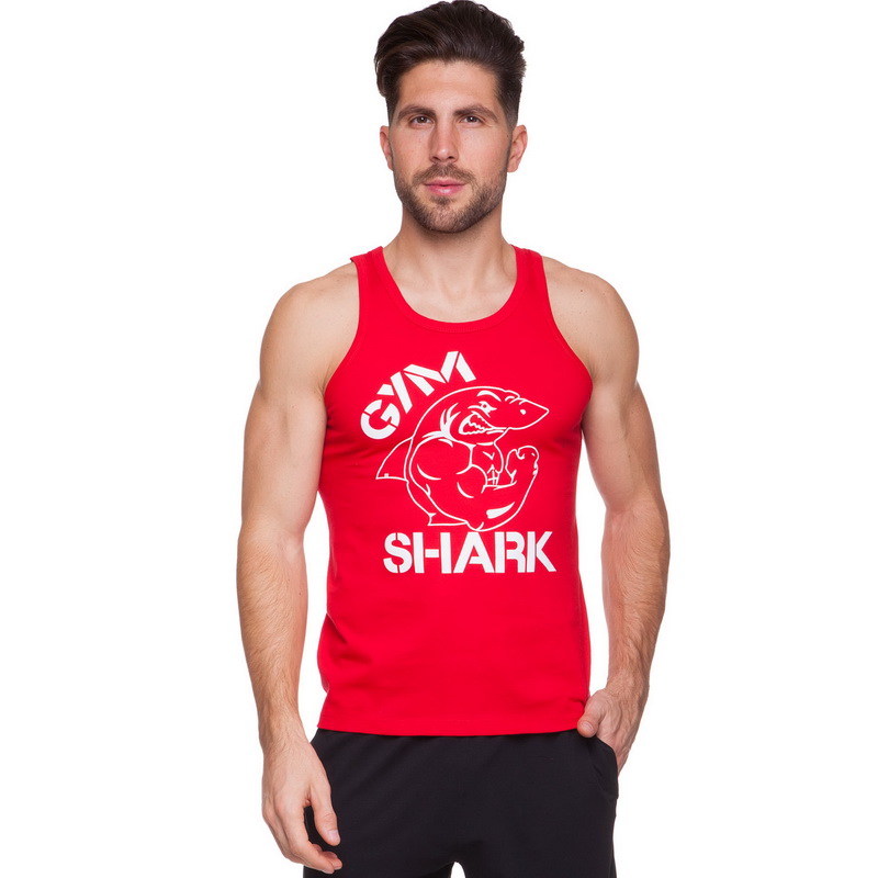 Майка спортивна чоловіча MIXSTAR GYM SHARK CO-5887 S-XL кольори в асортименті