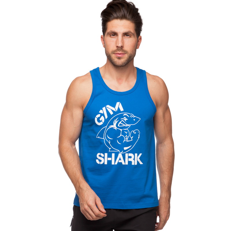 Майка спортивна чоловіча MIXSTAR GYM SHARK CO-5887 S-XL кольори в асортименті