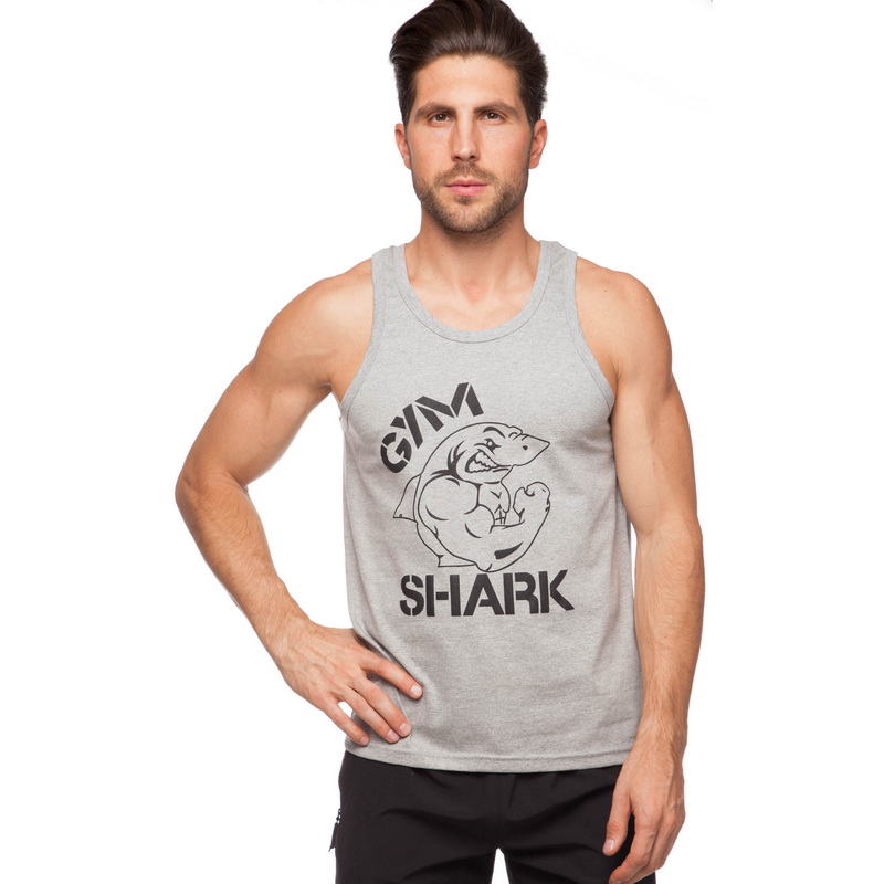 Майка спортивна чоловіча MIXSTAR GYM SHARK CO-5887 S-XL кольори в асортименті