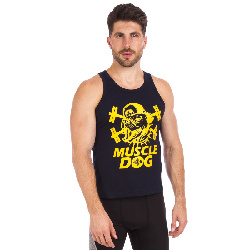 Майка спортивна чоловіча MIXSTAR MUSCLE DOG CO-5903 S-XL кольори в асортименті