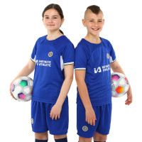Форма футбольна дитяча із символікою футбольного клубу CHELSEA домашня 2024 SP-Sport CO-6331 20-28 синій