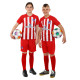 Форма футбольна дитяча із символікою футбольного клубу ATLETICO MADRID домашня 2024 SP-Sport CO-6357 20-28 червоний-білий