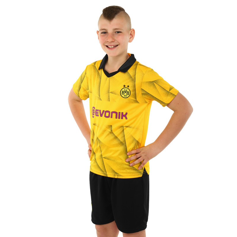 Форма футбольна дитяча із символікою футбольного клубу BORUSSIA DORTMUND гостьова 2024 SP-Sport CO-6358 20-28 чорний