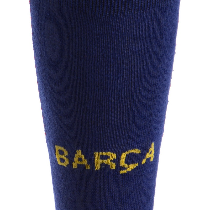 Гетри футбольні клубні NORVA BARCELONA HOME CO-6438-BAR-B розмір 32-39 темно-синій-червоний