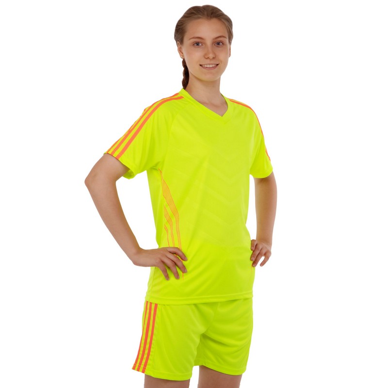 Форма футбольна комплект футболка та шорти SP-Sport Glow CO-703 S-XL кольори в асортименті