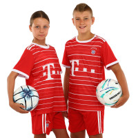 Форма футбольна дитяча із символікою футбольного клубу BAYERN MUNCHEN домашня 2023 SP-Sport CO-7186 XS-XL червоний