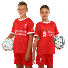 Форма футбольна дитяча із символікою футбольного клубу LIVERPOOL домашня 2024 SP-Sport CO-7190 XS-XL червоний
