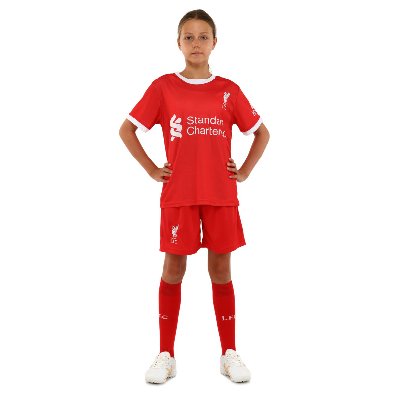 Форма футбольна дитяча із символікою футбольного клубу LIVERPOOL домашня 2024 SP-Sport CO-7190 XS-XL червоний
