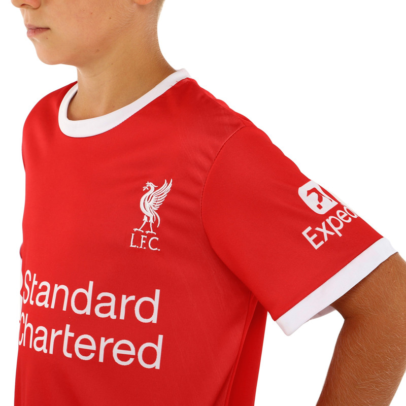 Форма футбольна дитяча із символікою футбольного клубу LIVERPOOL домашня 2024 SP-Sport CO-7190 XS-XL червоний