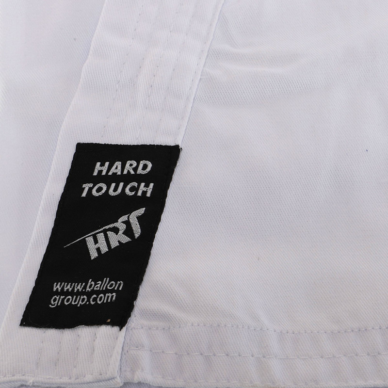 Кімоно для карате куртка штани та пояс HARD TOUCH CO-8918 розмір 110-190см білий